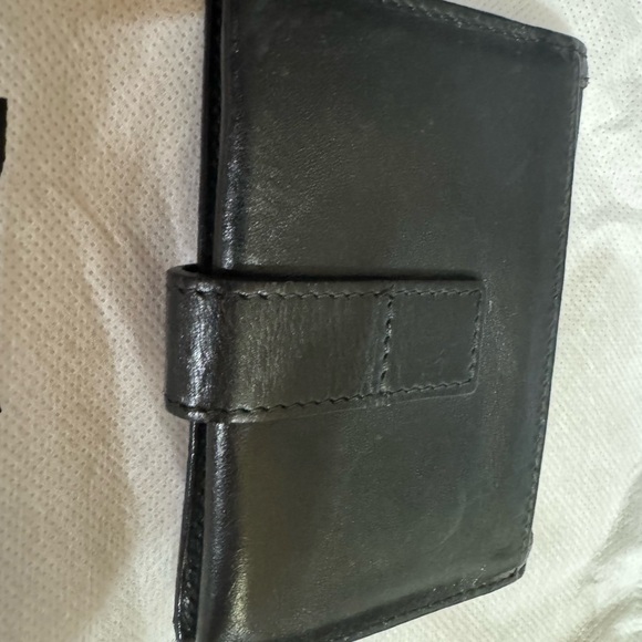 Gucci Black Leather vintage Wallet - Picture 4 of 6